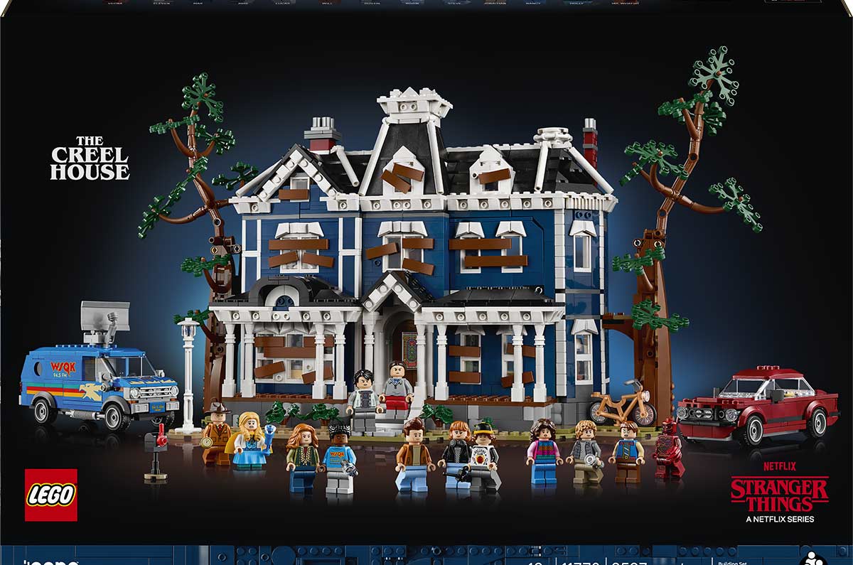 Lego y Stranger Things presentan un mega set: la Casa Creel de Vecna