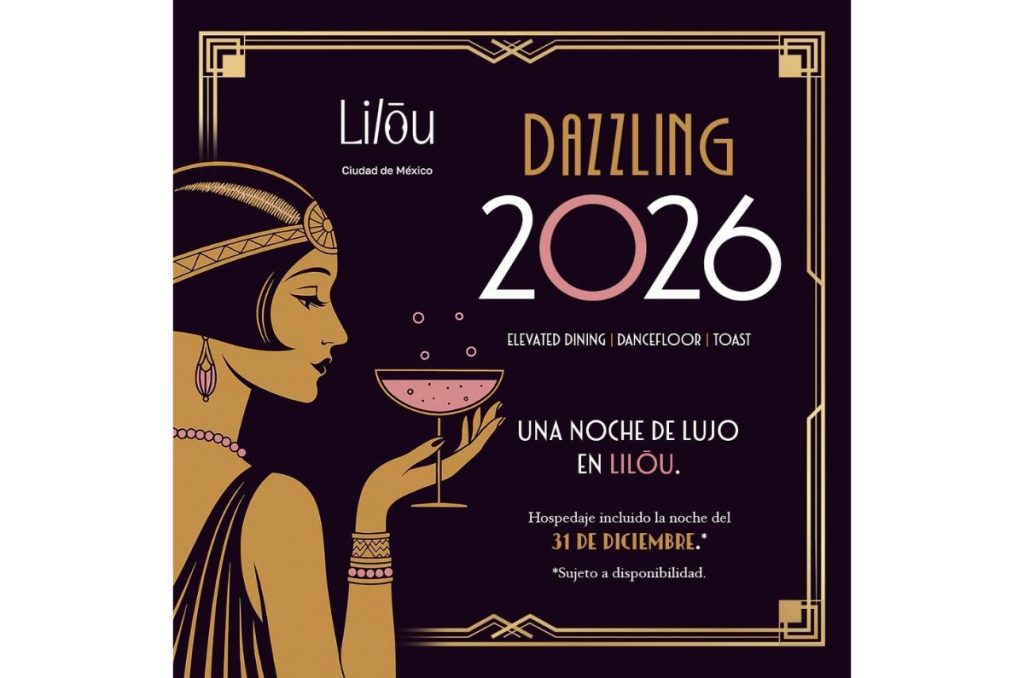Año Nuevo al estilo Gatsby: Lilōu presenta una experiencia completa con hospedaje
