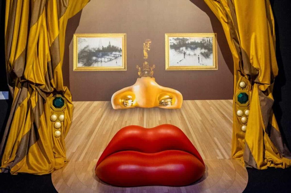 Obra abstracta Salvador Dalí