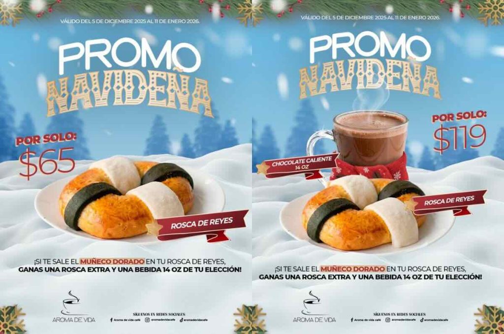 Promos Navideñas en "Aroma de Vida"