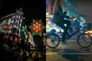 Recorre la CDMX en el próximo Paseo Nocturno en Bici Navideño
