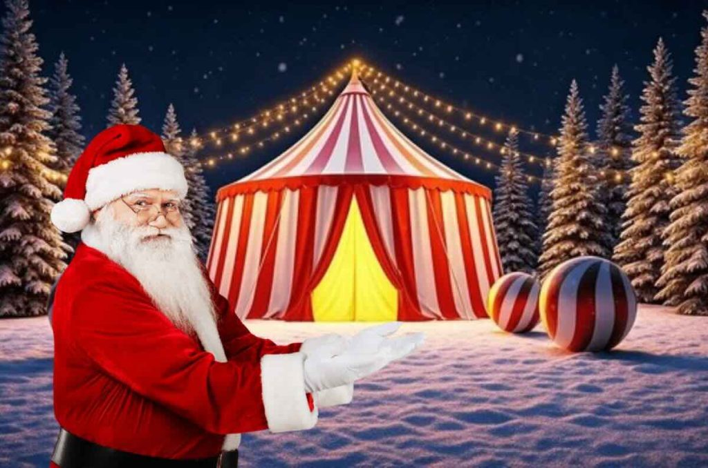 Santa en Circo Navideño