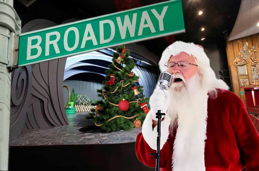 Esta obra fusiona los musicales de Broadway con la Navidad