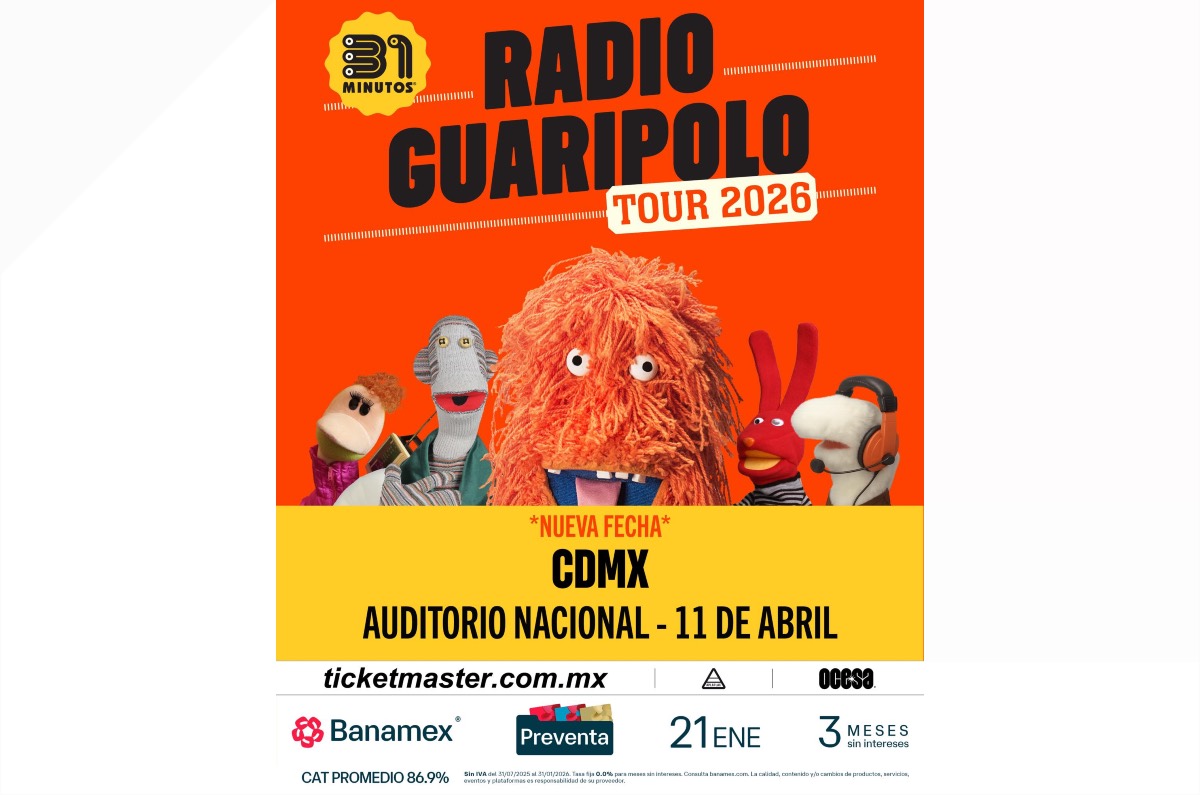 31-minutos-en-mexico-concierto-auditorio-nacional-cdmx-boletos-2026