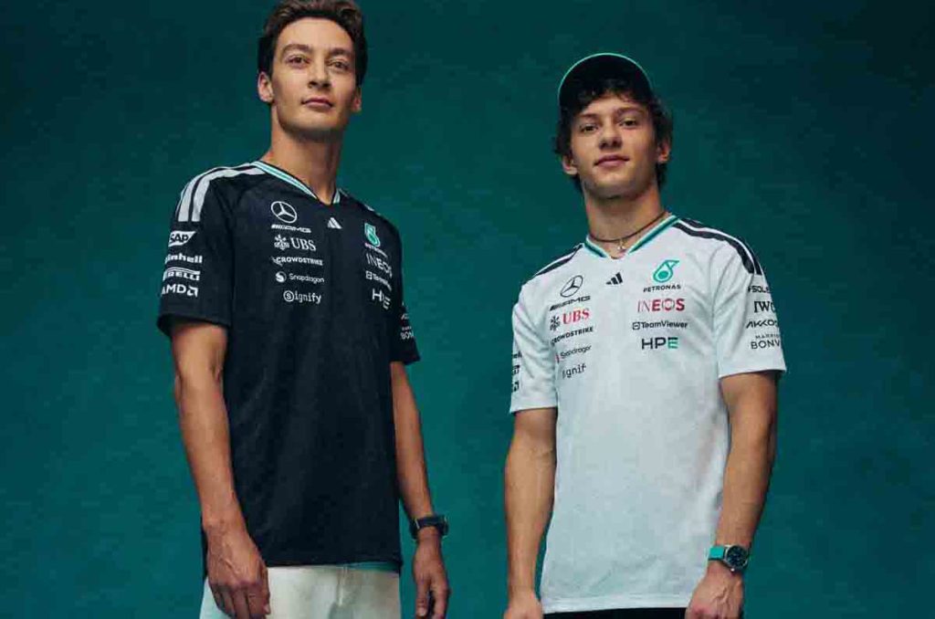 Adidas y Mercedes-AMG F1 revelan colección de ropa 2026
