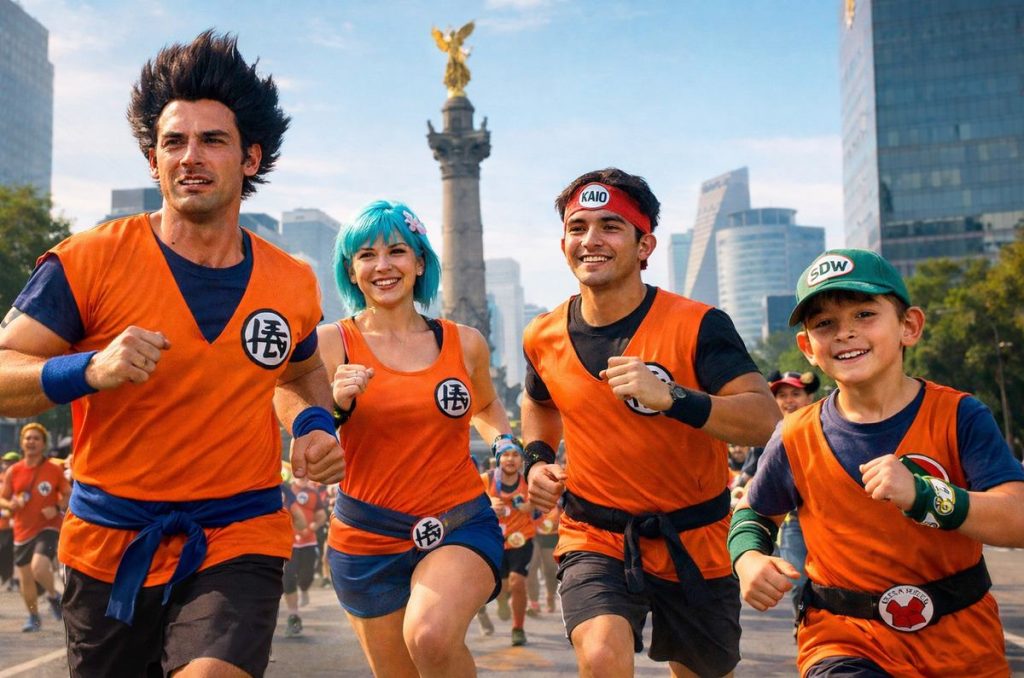 ¡Eleva tu Ki en esta carrera temática de Dragon Ball en CDMX!