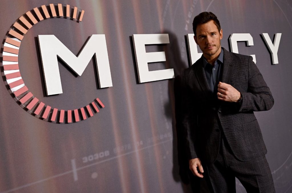 Chris Pratt Mercy Sin Piedad premier alfombra roja CDMX.