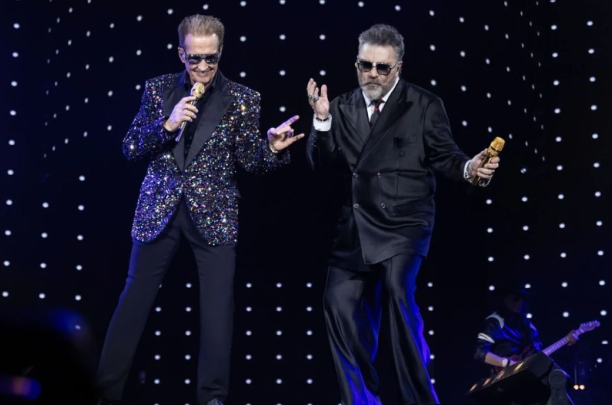 Concierto especial de Emmanuel y Mijares en los Jardínes de México