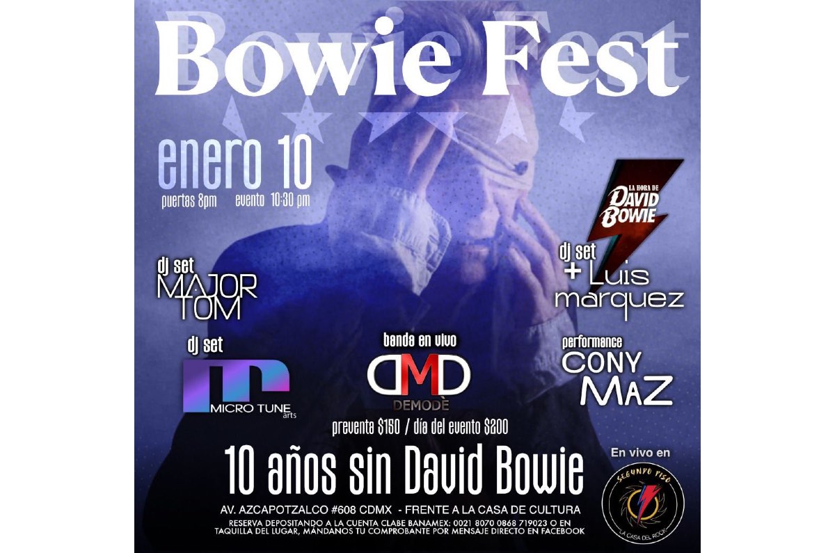 david-bowie-muerte-10-aniversario-conciertos-y-fiestas-cdmx-segundo-piso