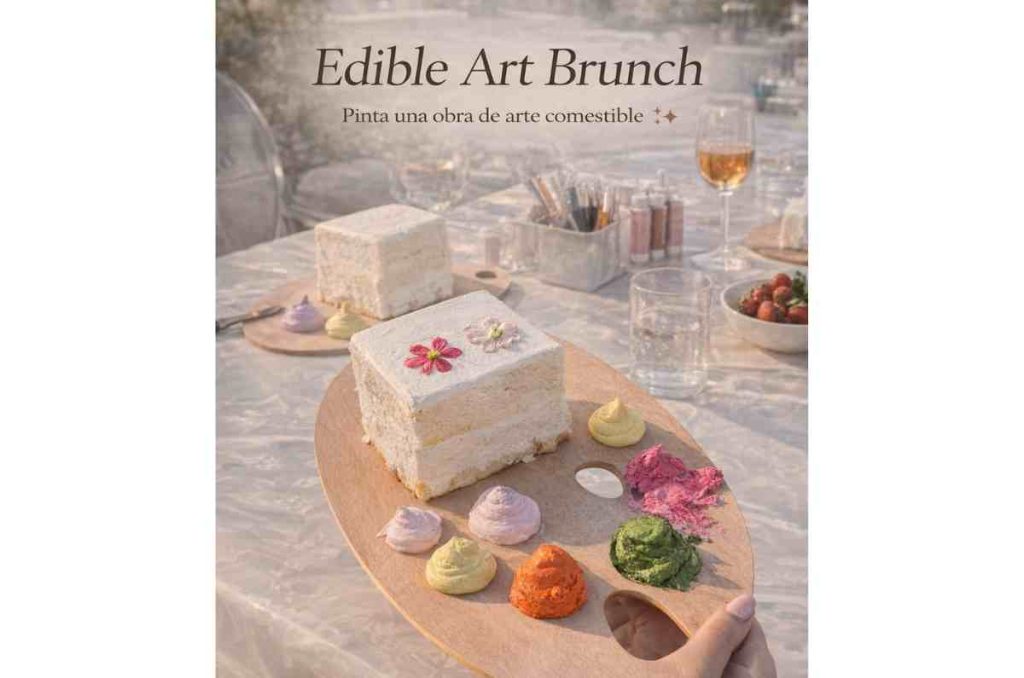 Este 14 de febrero vive el Edible Art Brunch en Rooftop Cinema Club: un brunch creativo donde pintas, comes y disfrutas.