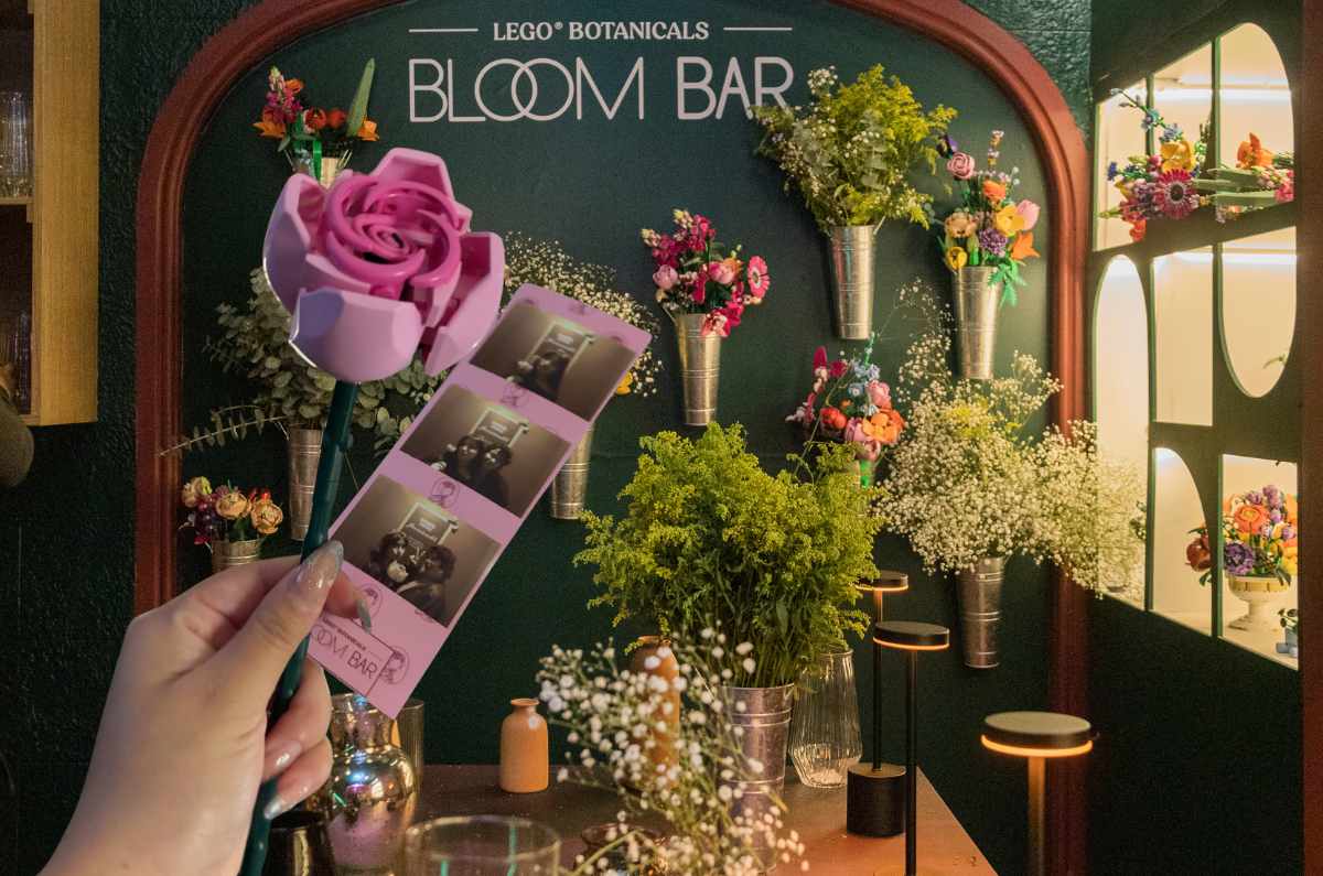 Experiencia GRATIS de flores de LEGO: ¡Llévate una flor de regalo!
