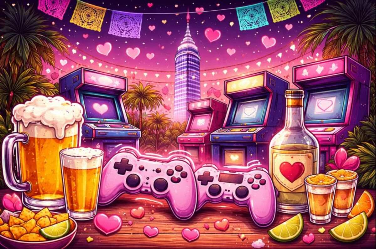 Celebra San Valentín en este festival gamer de CDMX: habrá mezcal y cerveza