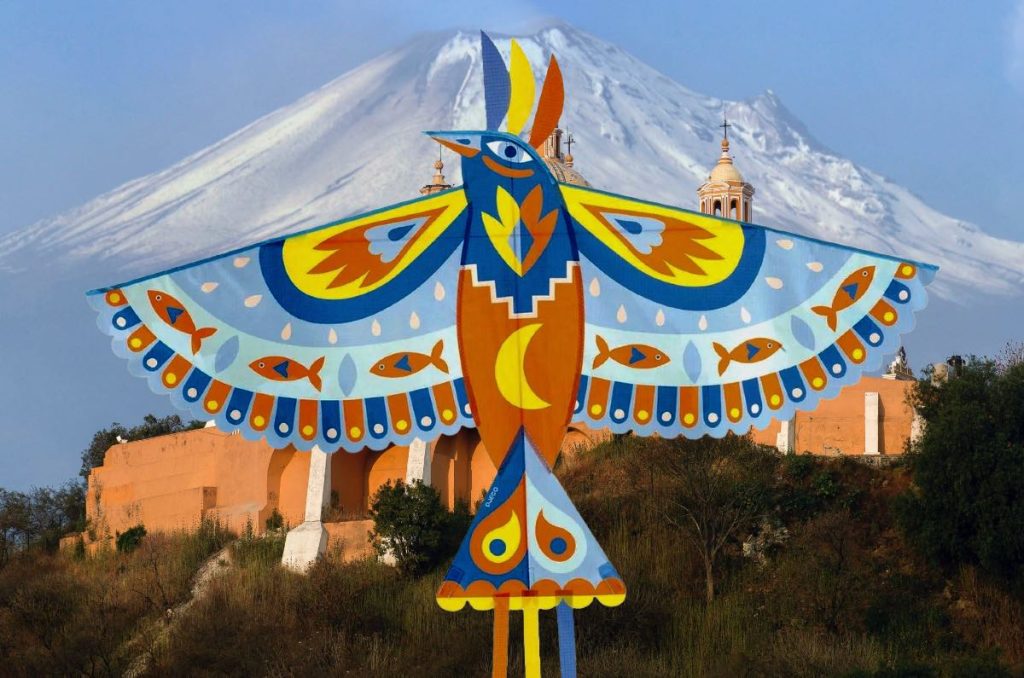 Festival Volarte 2026 papalotes gigantes Cholula Puebla entrada gratis