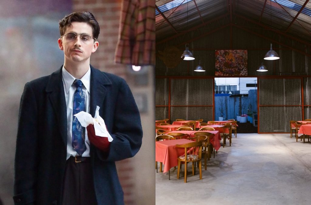 Marty Supreme estreno México Timothée Chalamet tacos especiales Candelaria pinponeria CDMX