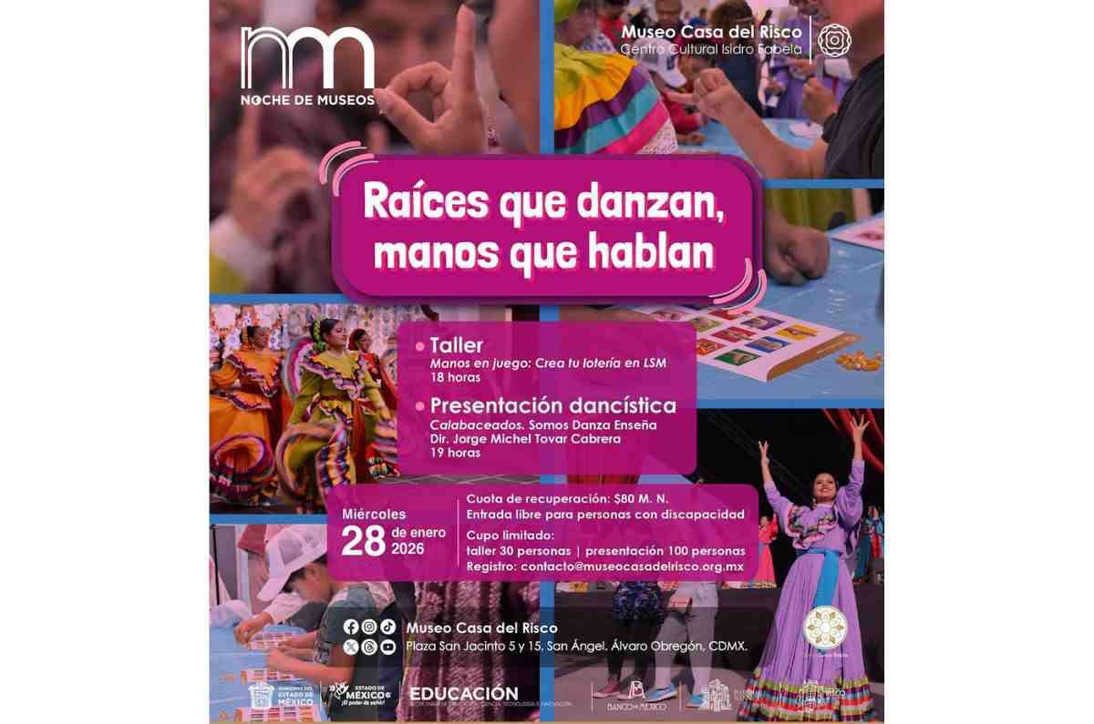 Lotería en LSM en el Museo Casa del Risco