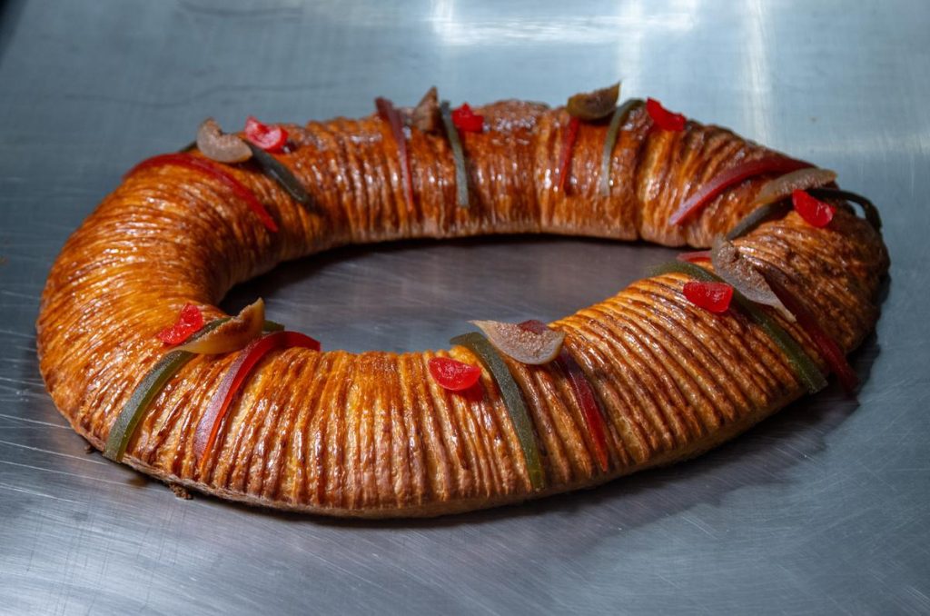 Rosca de Reyes Croissant en CDMX