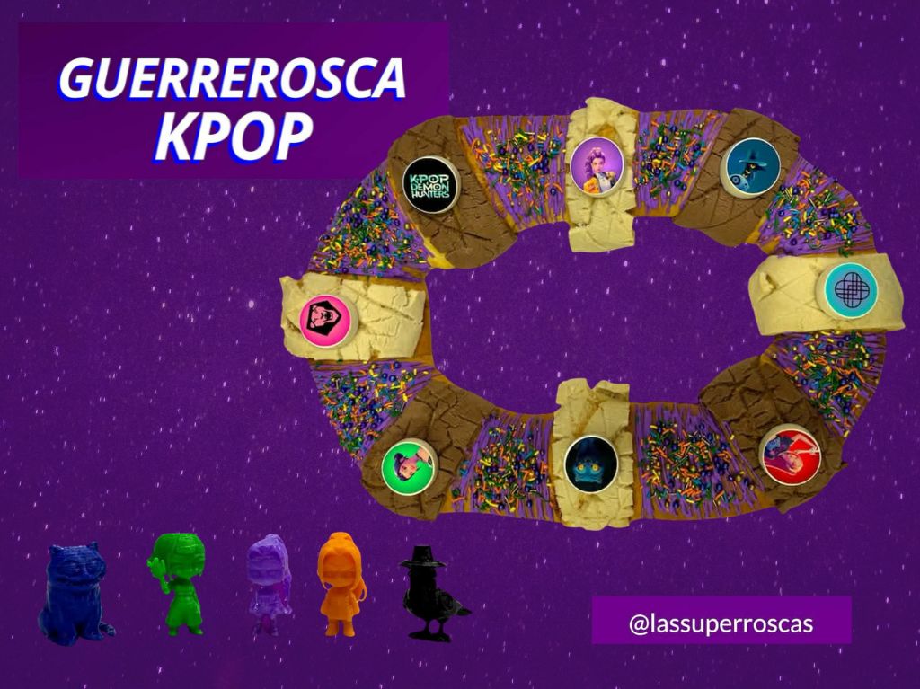 ¿Qué panadería venderá la rosca de las Guerreras K-Pop en CDMX? 
