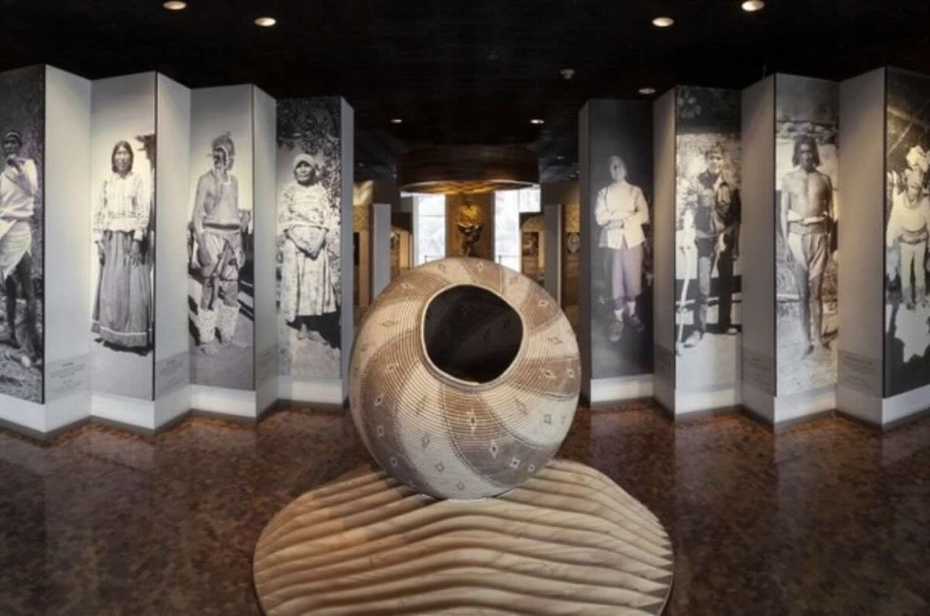 Exhibición en el Museo Nacional de Antropología