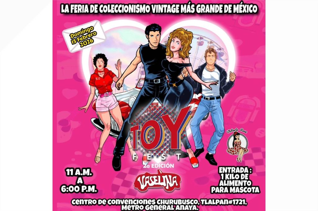 San Valentín 14 de febrero CDMX fan fest Vaselina Toy Fest
