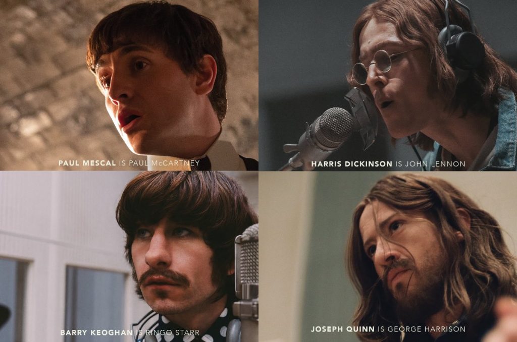 Primer vistazo a la película de The Beatles: ¡Así luce el cast!