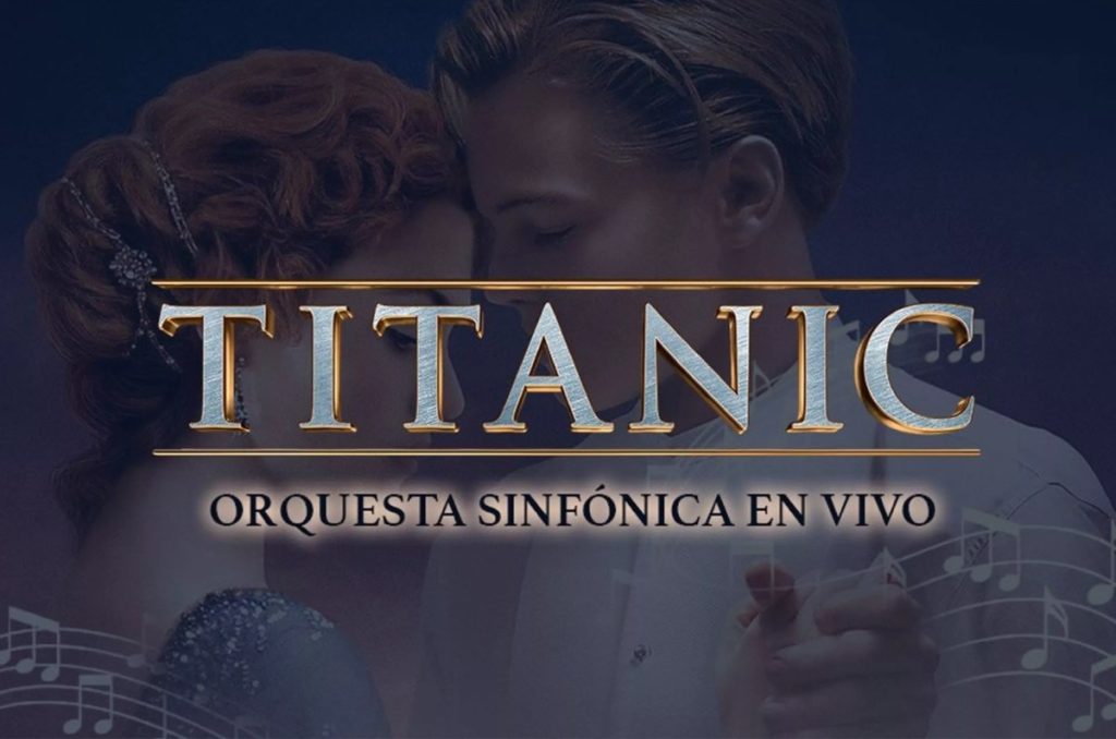 Titanic película concierto sinfónico CDMX febrero San Valentín