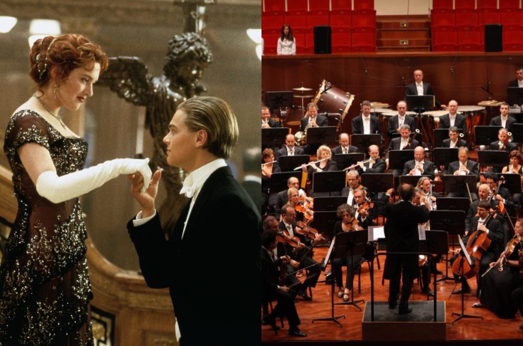 Titanic película concierto sinfónico CDMX febrero San Valentín