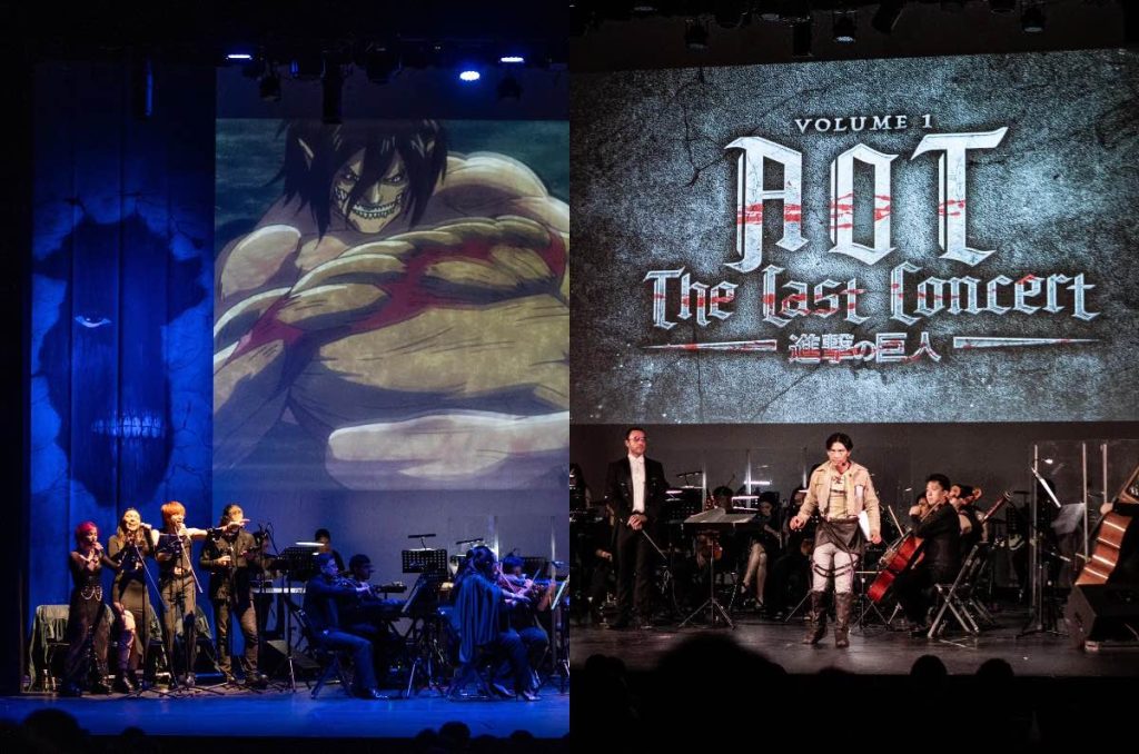 Attack on Titan anime concierto sinfónico de orquesta tributo Teatro Metropolitan CDMX