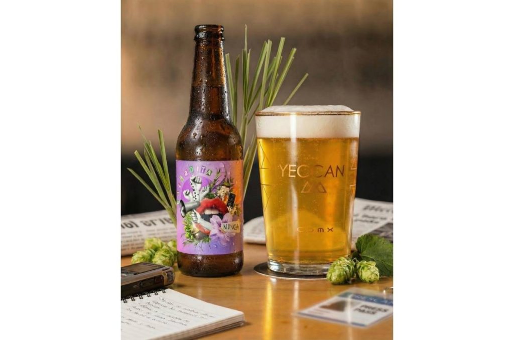 Calladita Nunca: cerveza conmemorativa del 8M en Yeccan