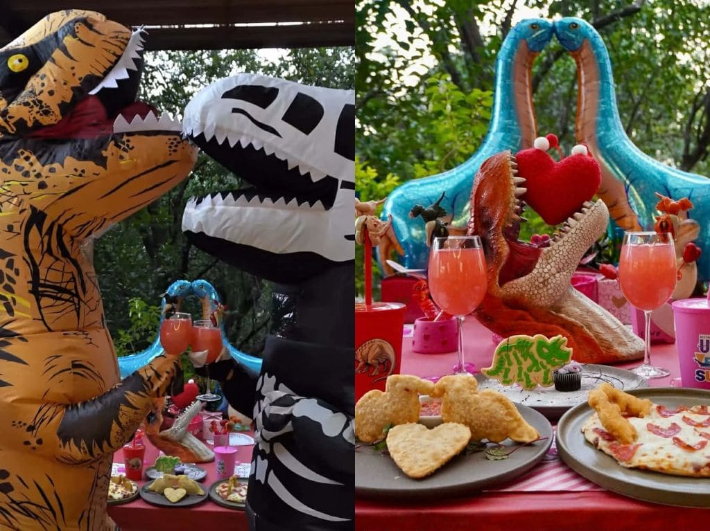 ¿En qué consiste la “Dino-cita” en el Restaurante Universum? 
