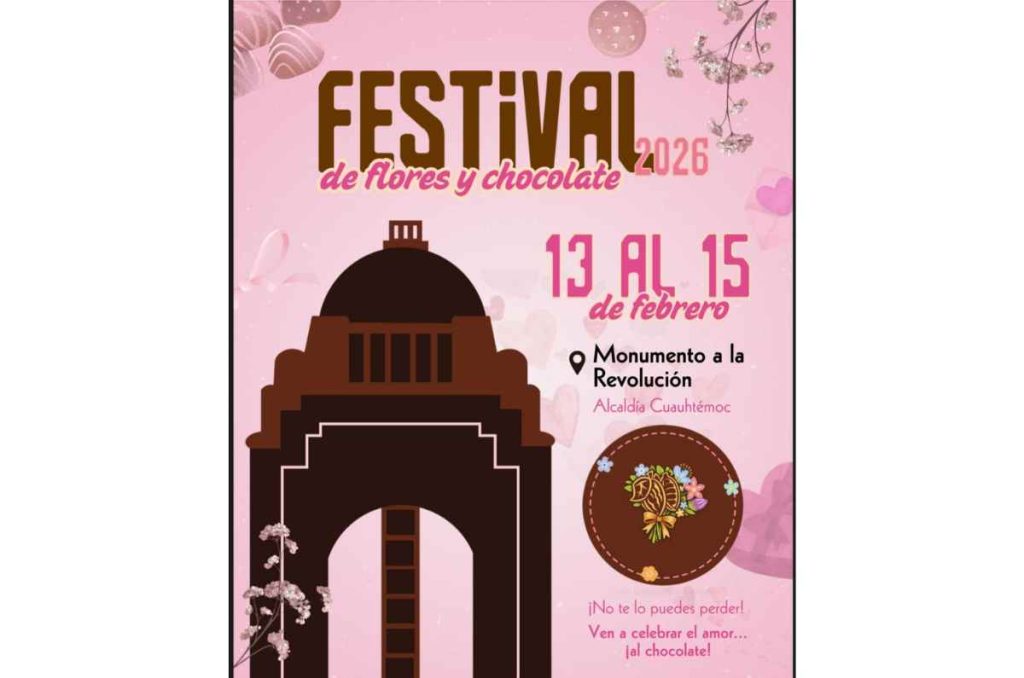 Festival de Flores y Chocolate: el plan perfecto para San Valentín en el Monumento a la Revolución