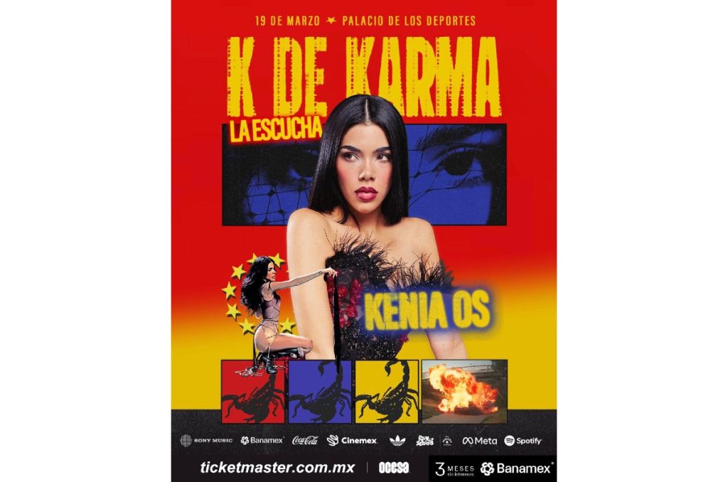 Kenia Os Palacio de los Deportes listening party boletos precios en Ticketmaster