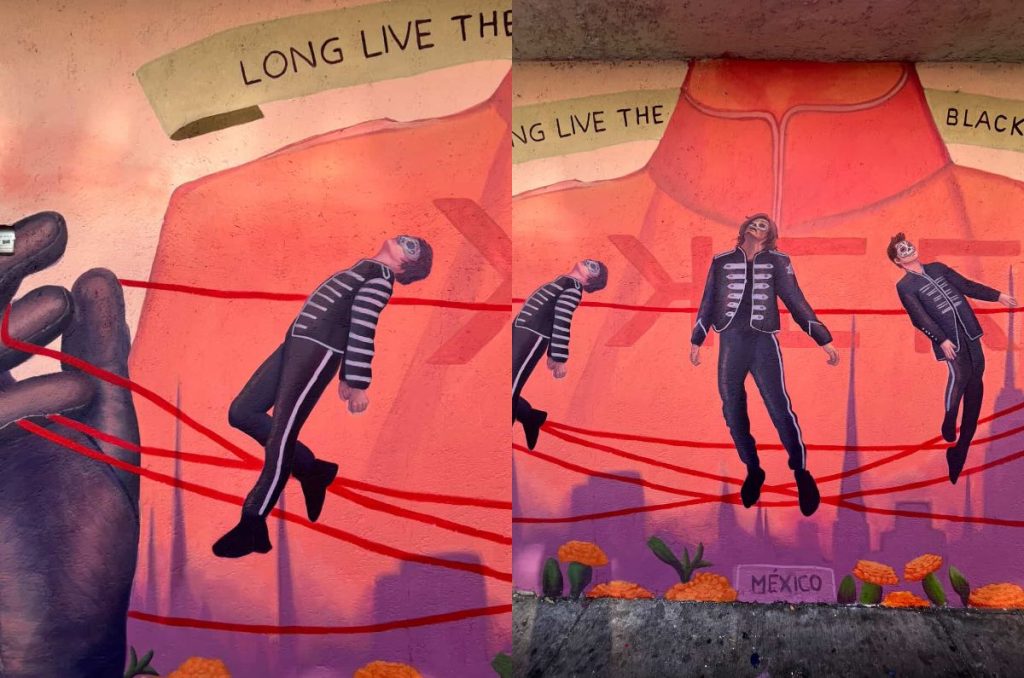 My Chemical Romance CDMX mural Belinda Salazar ubicación