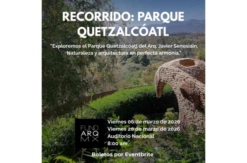 Explora el Parque Quetzalcóatl de Javier Senosiain en un recorrido especial