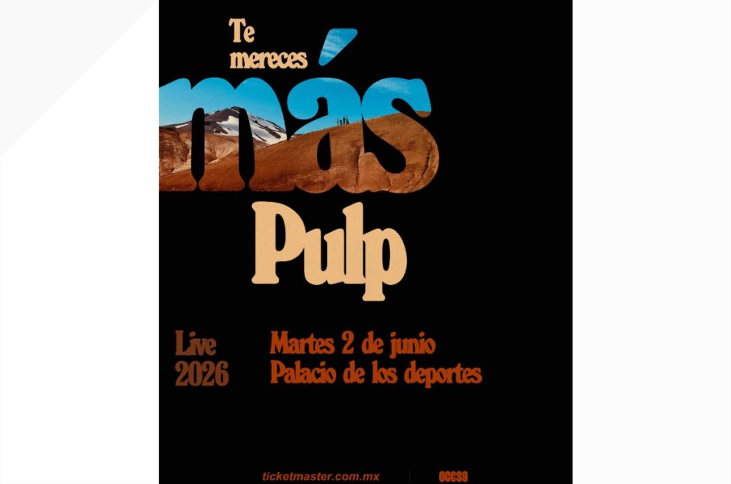 Pulp México 2026 concierto Palacio de los Deportes boletos venta general y precios