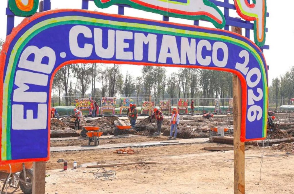 Rehabilitación del embarcadero de Cuemanco en Xochimilco