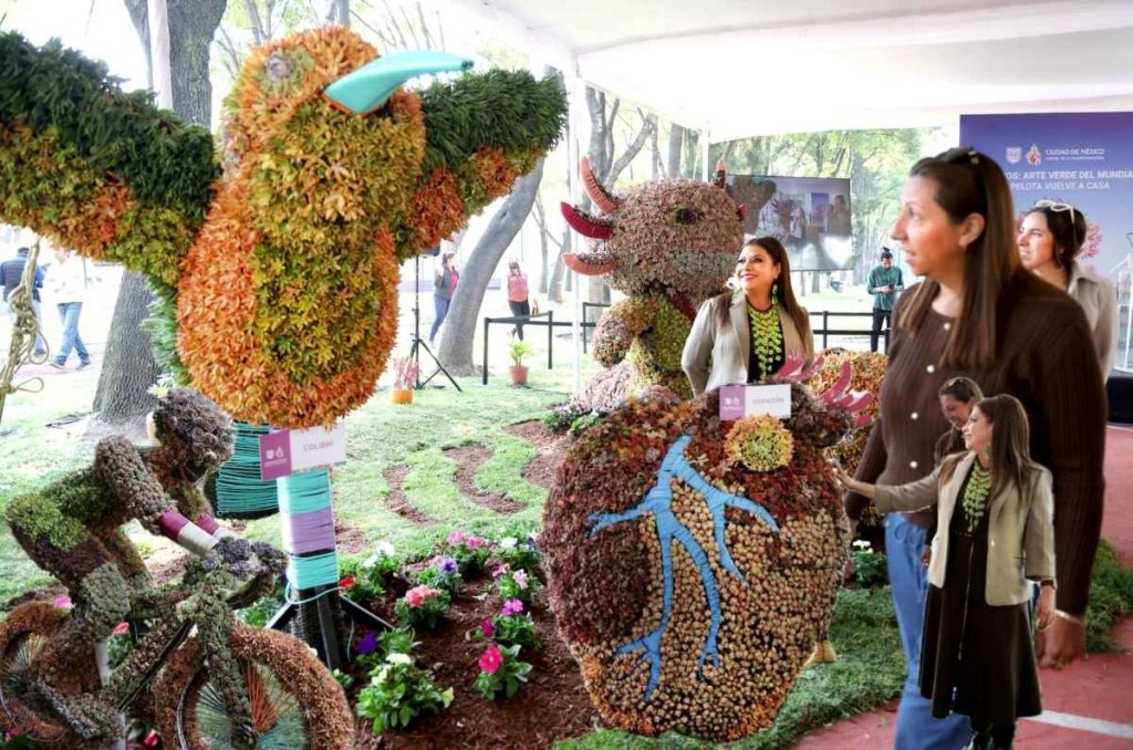 ¡CDMX se viste de topiarios coloridos para el Mundial 2026! 0
