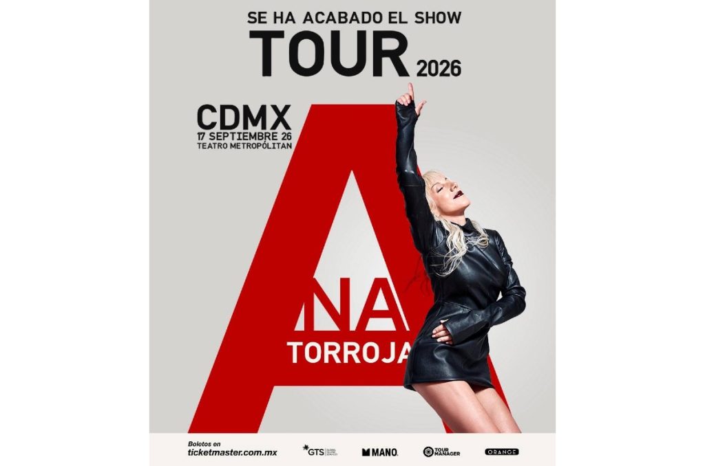 Ana Torroja Teatro Metropólitan concierto en CDMX boletos y precios