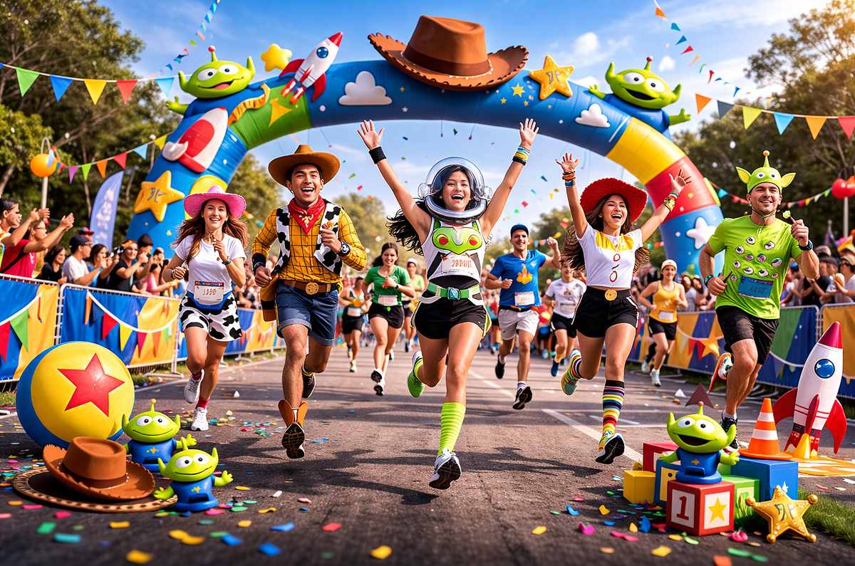 ¡INSCRÍBETE YA! Llega a CDMX la Disney Magic Run Toy Story 5