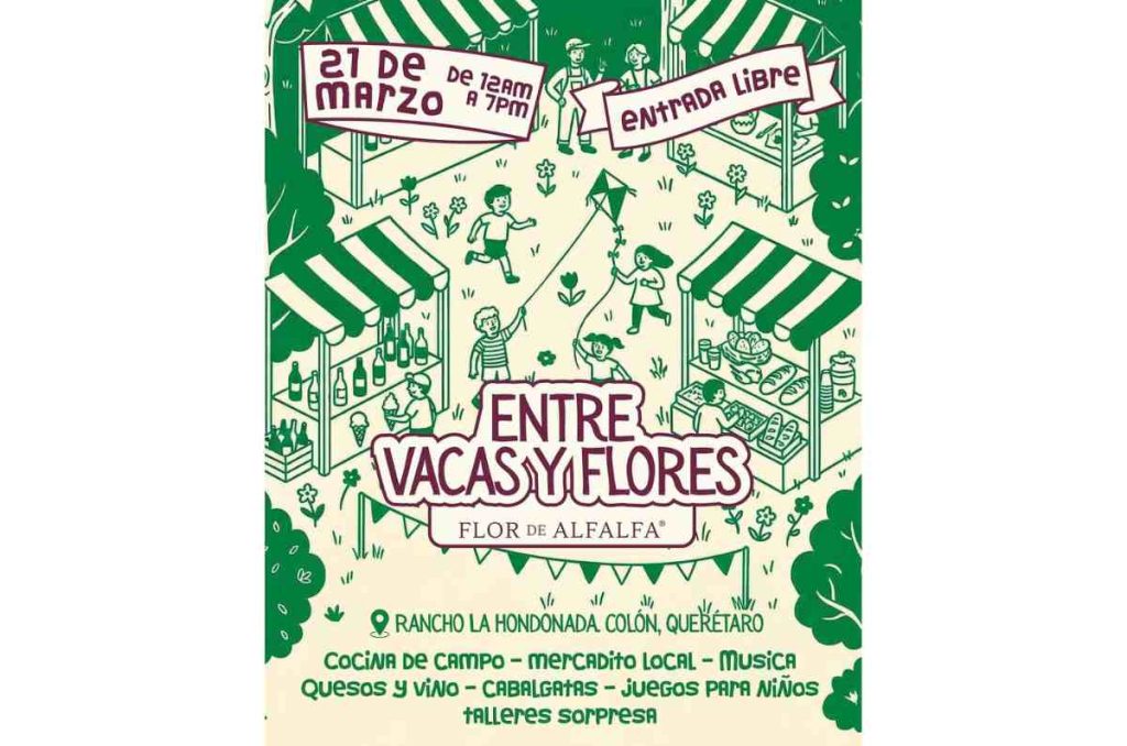 Recibe la primavera en “Entre Vacas y Flores” en Rancho La Hondonada