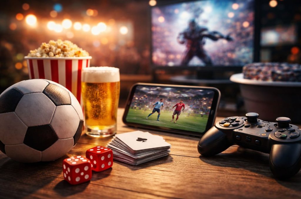 La industria del entretenimiento y las opciones de ocio