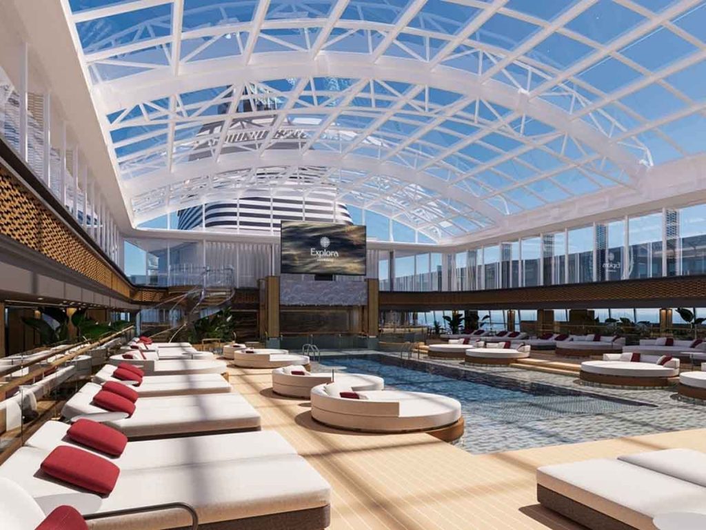 El barco Explora III de Explora Journeys arranca operaciones en julio de 2026, combinando lujo, sustentabilidad y más espacio habitable.