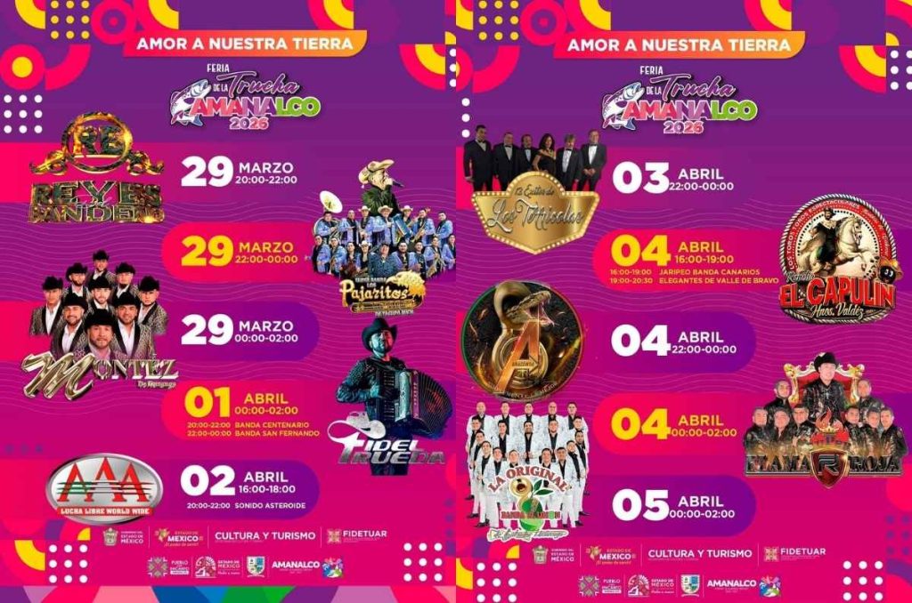Feria Trucha Amanalco 2026