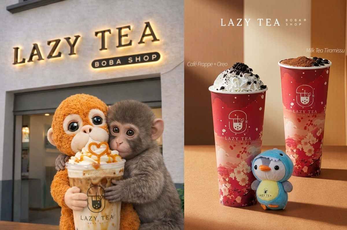 ¡Boba Teas VIRALES en CDMX! Lazy Tea: Vaso Sorpresa con Peluchito Cute incluido