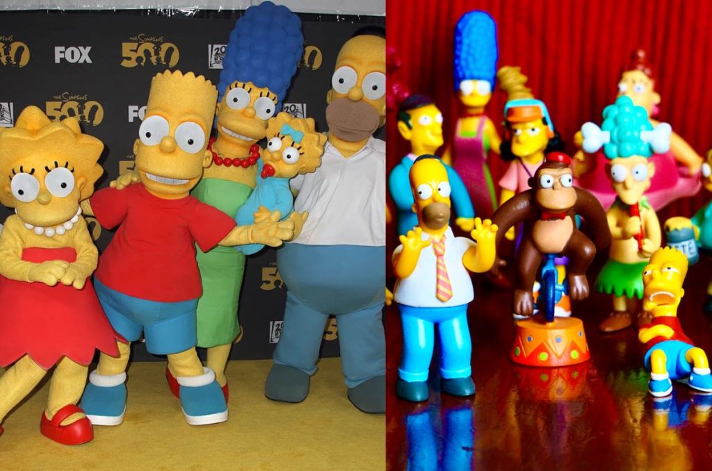 Los Simpson personajes evento fan event juguetes y actores de voz CDMX