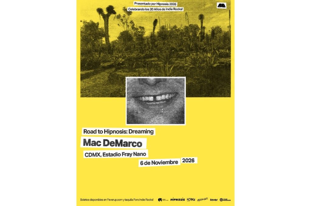 Mac DeMarco México concierto en Estadio Fray Nano Hipnosis 2026 CDMX boletos y precios