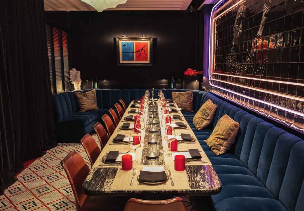 Mad Houston una joya de comida española con obras de Miró 2