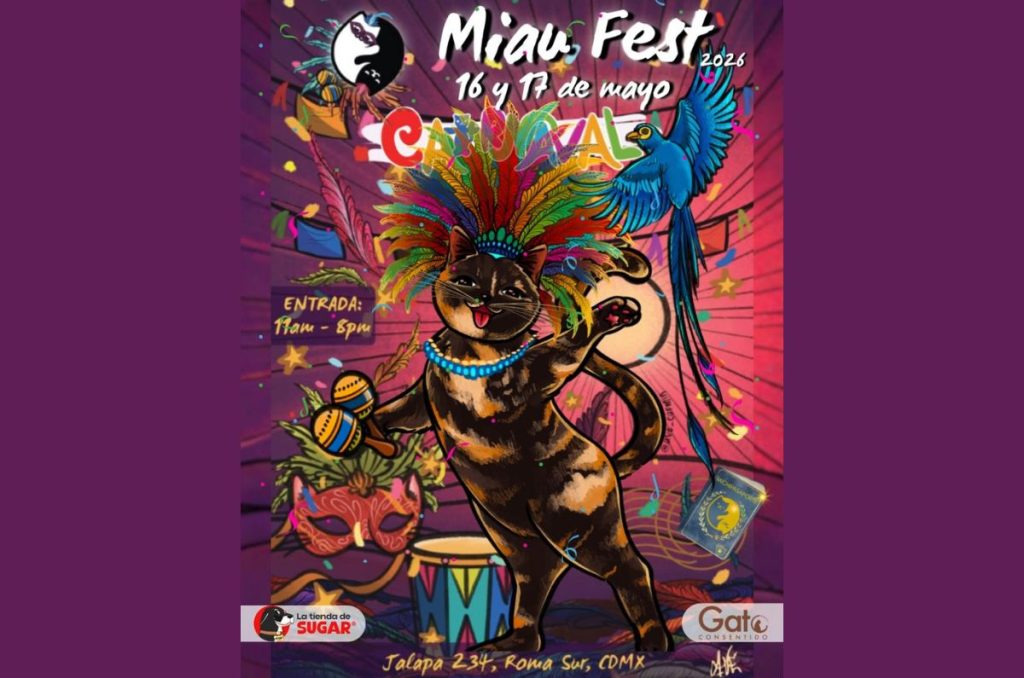 Miau Fest 2026 CDMX: adopción de gatos, comida y más