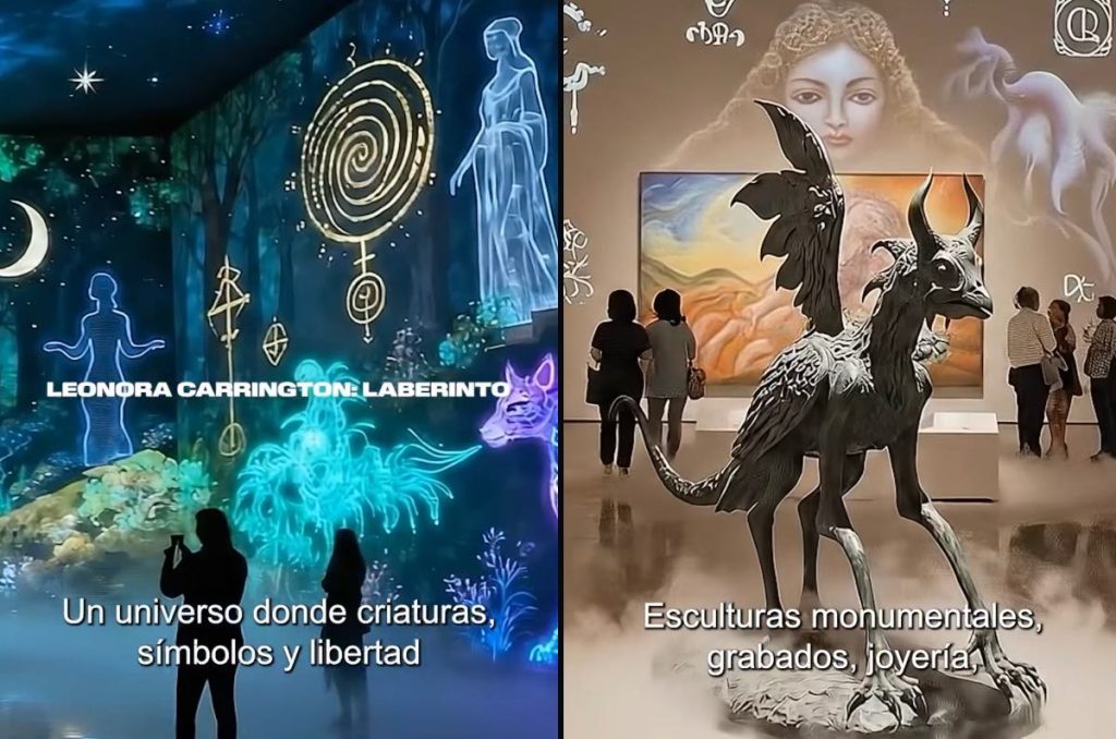 Mundial 2026 CDMX Corredor Cultural exposición Leonora Carrington Laberinto ubicación y fechas