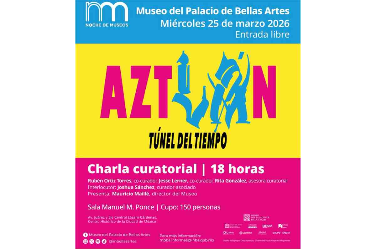 5. Túnel del tiempo en el Palacio de Bellas Arte