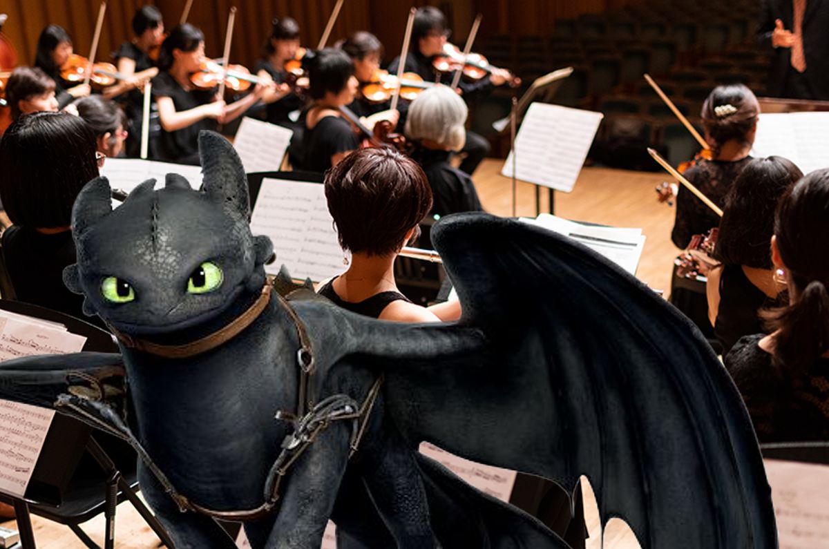 Orquesta filarmónica de Madrid con Chimuelo
